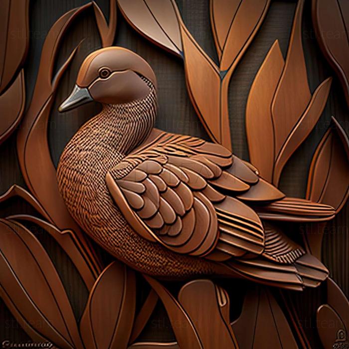 3D model widgeon (STL)